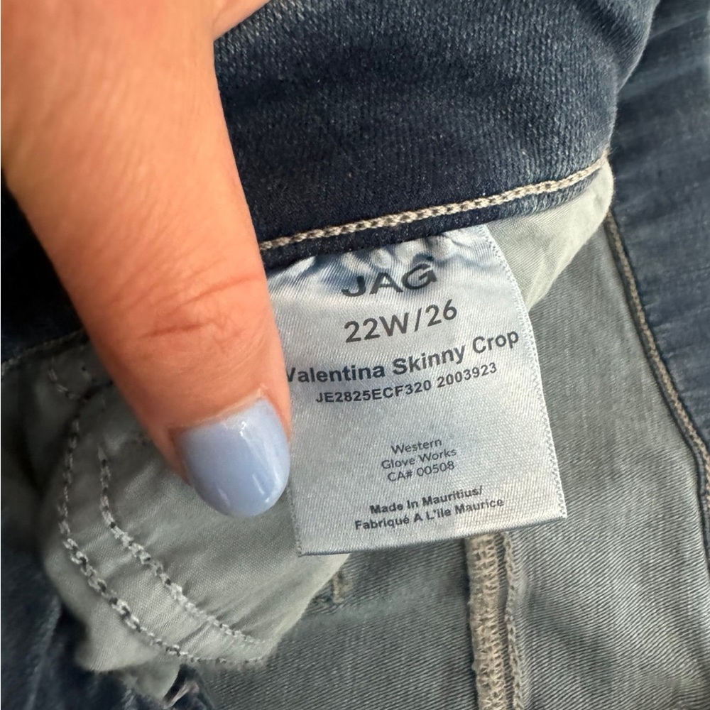 Valentina Deep Blue Skinny Jeans - Picture 8 of 11
